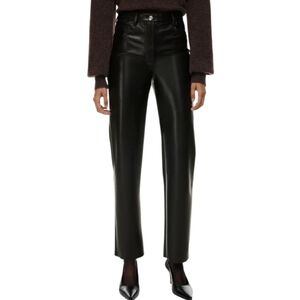 Aritzia Black High-Waisted Pants
